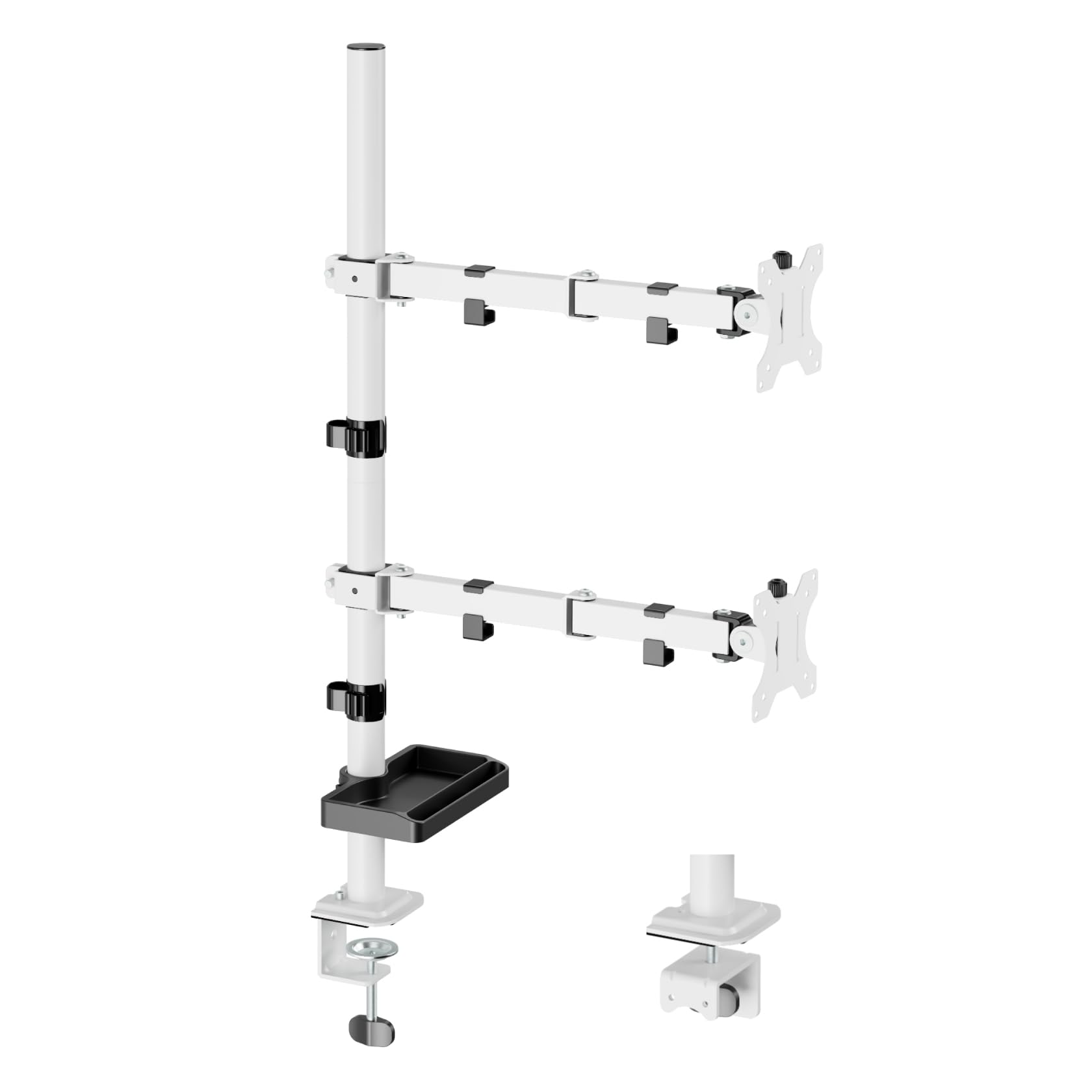 Amazon.co.jp: UPGRAVITY モニターアーム デュアル 縦 上下 水平可動 2